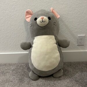 Like New Large Gray and Cream Mouse Plush Stuffy